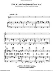 Cover icon of I Get A Little Sentimental Over You sheet music for voice, piano or guitar by The New Seekers, Geoff Stephens and Tony Macaulay, intermediate skill level