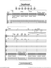 Cover icon of Deadhead sheet music for guitar (tablature) by Stereophonics and Kelly Jones, intermediate skill level