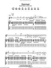 Cover icon of Doorman sheet music for guitar (tablature) by Stereophonics and Kelly Jones, intermediate skill level