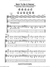 Cover icon of Born To Be A Dancer sheet music for guitar (tablature) by Kaiser Chiefs, Andrew White, James Rix, Nicholas Baines, Nicholas Hodgson and Richard Wilson, intermediate skill level