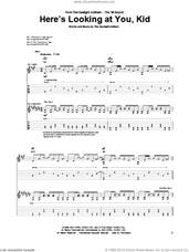 Cover icon of Here's Looking At You, Kid sheet music for guitar (tablature) by The Gaslight Anthem, intermediate skill level