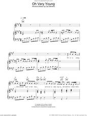 Cover icon of Oh Very Young sheet music for voice, piano or guitar by Cat Stevens, intermediate skill level