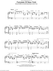 Cover icon of Fairytale Of New York, (intermediate) sheet music for piano solo by The Pogues, Kirsty MacColl, The Pogues & Kirsty MacColl, Jem Finer and Shane MacGowan, intermediate skill level