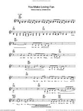 Cover icon of You Make Loving Fun sheet music for voice and other instruments (fake book) by Fleetwood Mac and Christine McVie, intermediate skill level