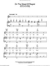 Cover icon of On The Street Of Regret sheet music for voice, piano or guitar by Dinah Washington, John Klenner and Pete Wendling, intermediate skill level