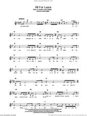 Cover icon of All For Laura (from The Woman In White) sheet music for voice and other instruments (fake book) by Andrew Lloyd Webber and David Zippel, intermediate skill level