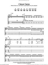 Cover icon of I Never Came sheet music for guitar (tablature) by Queens Of The Stone Age, Joey Castillo, Josh Homme and Troy Van Leeuwen, intermediate skill level