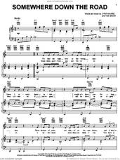 Cover icon of Somewhere Down The Road sheet music for voice, piano or guitar by Barry Manilow, Cynthia Weil and Tom Snow, intermediate skill level