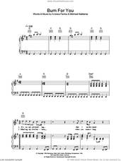 Cover icon of Burn For You sheet music for voice, piano or guitar by INXS, Andrew Farriss and Michael Hutchence, intermediate skill level