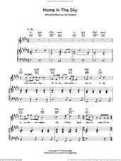 Cover icon of Home In The Sky sheet music for voice, piano or guitar by Cat Stevens and Moonshadow (Musical), intermediate skill level