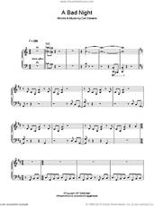 Cover icon of A Bad Night sheet music for voice, piano or guitar by Cat Stevens and Moonshadow (Musical), intermediate skill level