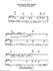 Cover icon of All Around The World (Reprise) sheet music for voice, piano or guitar by Oasis and Noel Gallagher, intermediate skill level