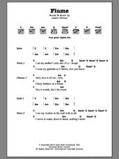 Cover icon of Flume sheet music for guitar (chords) by Bon Iver and Justin Vernon, intermediate skill level