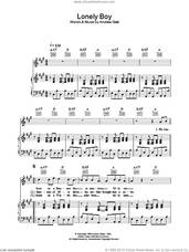 Cover icon of Lonely Boy sheet music for voice, piano or guitar by Andrew Gold, intermediate skill level