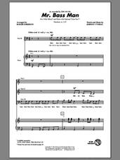 Cover icon of Mr. Bass Man sheet music for choir (3-Part Mixed) by Roger Emerson, Johnny Cymbal and Sha Na Na, intermediate skill level