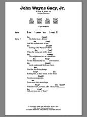 Cover icon of John Wayne Gacy, Jr. sheet music for guitar (chords) by Sufjan Stevens, intermediate skill level