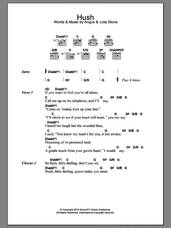 Cover icon of Hush sheet music for guitar (chords) by Julia Stone and Angus Stone, intermediate skill level