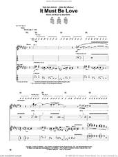 Cover icon of It Must Be Love sheet music for guitar (tablature) by Alan Jackson, Don Williams and Bob McDill, intermediate skill level