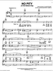 Cover icon of No Pity (In The Naked City) sheet music for voice, piano or guitar by Jackie Wilson, Alonzo Tucker and J. Roberts, intermediate skill level