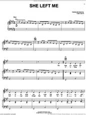 Cover icon of She Left Me sheet music for voice, piano or guitar by Toby Keith, intermediate skill level