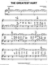 Cover icon of The Greatest Hurt sheet music for voice, piano or guitar by Jackie Wilson and B. Myles, intermediate skill level