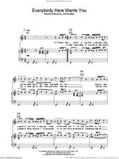 Cover icon of Everybody Here Wants You sheet music for voice, piano or guitar by Jeff Buckley, intermediate skill level