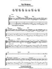 Cover icon of No Brakes sheet music for guitar (tablature) by The Bravery and Samuel Endicott, intermediate skill level