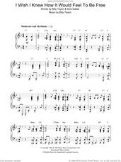Cover icon of I Wish I Knew How It Would Feel To Be Free, (intermediate) sheet music for piano solo by Billy Taylor, Dick Dallas and Miscellaneous, intermediate skill level