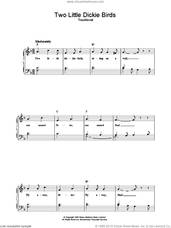 Cover icon of Two Little Dickie Birds sheet music for voice, piano or guitar, intermediate skill level