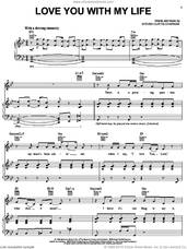 Cover icon of Love You With My Life sheet music for voice, piano or guitar by Steven Curtis Chapman, intermediate skill level