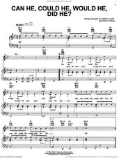 Cover icon of Can He, Could He, Would He, Did He? sheet music for voice, piano or guitar by The Cathedrals, Dwight Liles and John Chisum, intermediate skill level