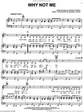 Cover icon of Why Not Me sheet music for voice, piano or guitar by The Judds, Brent Maher, Harlan Howard and Sonny Throckmorton, intermediate skill level