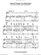 Cover icon of Just As Though You Were Here sheet music for voice, piano or guitar by Tommy Dorsey, Eddie DeLange and John Benson Brooks, intermediate skill level