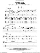 Cover icon of On The Mend sheet music for guitar (tablature) by Foo Fighters, Chris Shiflett, Dave Grohl, Nate Mendel and Taylor Hawkins, intermediate skill level