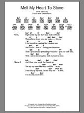 Cover icon of Melt My Heart To Stone sheet music for guitar (chords) by Adele, Adele Adkins and Francis White, intermediate skill level