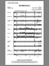 Cover icon of Te Deum In C (complete set of parts) sheet music for orchestra/band (Orchestra) by Carl Czerny and Martin Banner, intermediate skill level