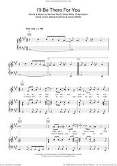 Cover icon of I'll Be There For You (theme from Friends) sheet music for voice, piano or guitar by The Rembrandts, Allee Willis, Danny Wilde, David Crane, Marta Kauffman, Michael Skloff and Philip Solem, intermediate skill level