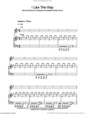 Cover icon of I Like The Way sheet music for voice, piano or guitar by The Bodyrockers, Christopher Karyotakis and Dylan Burns, intermediate skill level