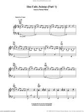 Cover icon of She Falls Asleep Part 1 sheet music for voice, piano or guitar by McFly and Thomas Fletcher, intermediate skill level