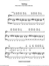 Cover icon of Nothing sheet music for voice, piano or guitar by McFly, Danny Jones and Thomas Fletcher, intermediate skill level