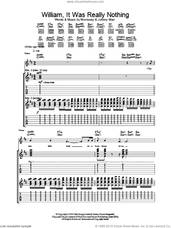 Cover icon of William, It Was Really Nothing sheet music for guitar (tablature) by The Smiths, Johnny Marr and Steven Morrissey, intermediate skill level