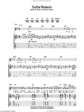 Cover icon of Gotta Reason sheet music for guitar (tablature) by Hard-Fi and Richard Archer, intermediate skill level