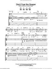 Cover icon of (Don't Fear) The Reaper sheet music for guitar (tablature) by Blue Oyster Cult and Donald Roeser, intermediate skill level