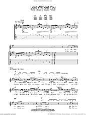 Cover icon of Lost Without You sheet music for guitar (tablature) by Stephen Fretwell, intermediate skill level