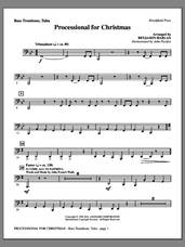 Cover icon of Processional For Christmas sheet music for orchestra/band (bass trombone/tuba) by Benjamin Harlan, intermediate skill level