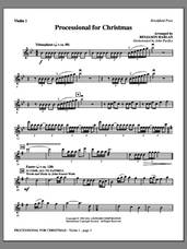 Cover icon of Processional For Christmas sheet music for orchestra/band (violin 1) by Benjamin Harlan, intermediate skill level