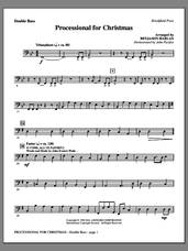 Cover icon of Processional For Christmas sheet music for orchestra/band (double bass) by Benjamin Harlan, intermediate skill level