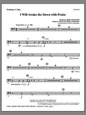 Cover icon of I Will Awake The Dawn With Praise sheet music for orchestra/band (trombone 3/tuba) by Vicki Tucker Courtney and Bert Stratton, intermediate skill level