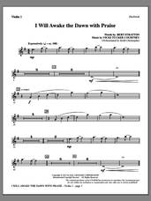 Cover icon of I Will Awake The Dawn With Praise sheet music for orchestra/band (violin 1) by Vicki Tucker Courtney and Bert Stratton, intermediate skill level