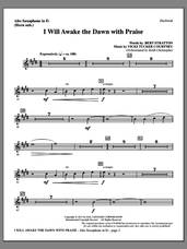 Cover icon of I Will Awake The Dawn With Praise sheet music for orchestra/band (alto sax, sub. horn) by Vicki Tucker Courtney and Bert Stratton, intermediate skill level